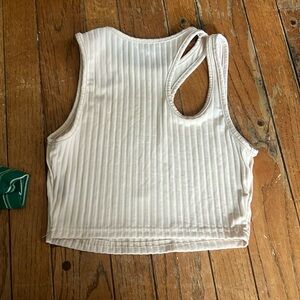 asymmetric tank top